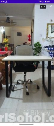 Study table & office chair টেবিল এন্ড চেয়ার